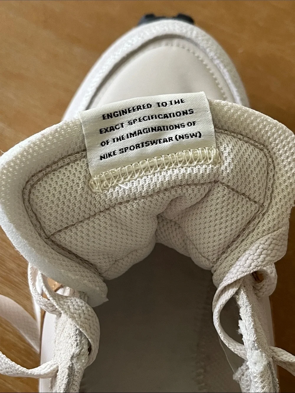 Nike Cream and Tan Low-Top Sneakers